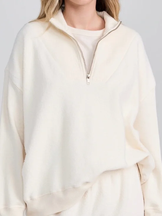 THE GREAT. Slouch Trail Sweatshirt - Picture 2 of 7